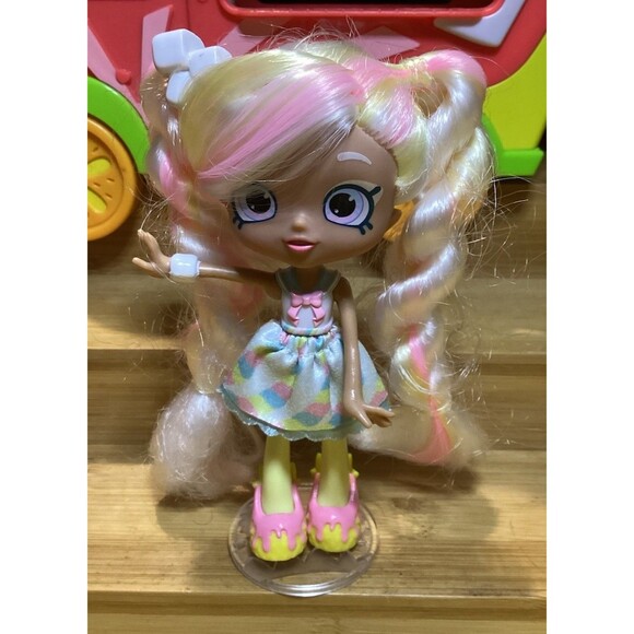 Shopkin Dolls & Ice Cream Truck Lot Over 30 Items By Moose Toys Great Condition - Picture 15 of 16